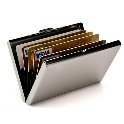 latest stainless steel rfid blocking credit card holder|rfid blocking card holder wallet.